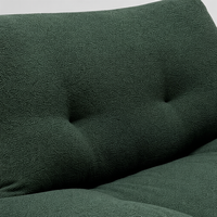 Canapé de détente moderne, avec pieds en bois massif, mobilier de maison durable, adapté au salon, au balcon, à la cuisine d'hôtel ou au bureau