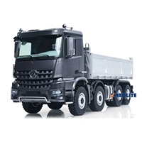 Kabolite K5703 Camion benne électrique RC à l'échelle 1/14, 8x8 tout-terrain, 8 roues motrices, avec pièces en alliage métallique, lumières LED, son, RTR 2026
