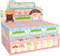 RUNA Sweet Meow Paradise Series Plush Blind Box Cookie Cat Kawaii Pendentif Porte-clés Jouet de Collection 6 Styles par Boîte Cadeau