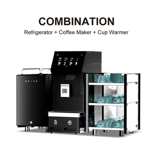 10.1 Inch Touch Screen Coffee Shop Barista Commercial Automatic Coffee Machine From Bean to Cup With Grinding System Commercial - Product Image 6