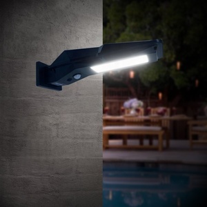 Lámparas al aire libre de la calle poste de luz Led cortina moderna celda farola piso de <span class=keywords><strong>pared</strong></span> de jardín Solar lámpara de diseño - Product Image 1