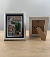 Marcos de Fotos Rectangulares Portátiles, Ecológicos, Duraderos y Ligeros de MDF, con Logotipo Personalizado, para Decoración del Hogar, de Mesa, Marca Daxin, Venta al Por Mayor