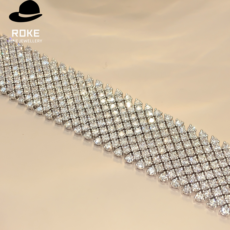 Lab Diamonds Charm Bracelet for Women