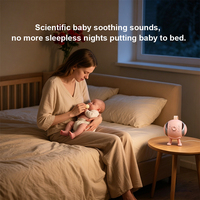 Altoparlante per il sonno 2026 Spinning Light con rumore bianco e proiezione RGB a 360° °   Luce Notturna Ricaricabile Portatile, Creatore di Atmosfera per la Stanza