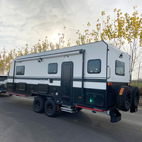 CAMPTRL Camping-car familial de luxe avec cuisine et salle de bain, camping-car spacieux pour les voyages longue distance