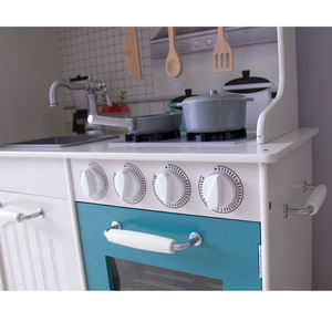 Multifunctional <strong>Kitchen</strong> Toy Kids Wooden Toy <strong>Kitchen</strong> with Cooking <strong>Accessories</strong> - Product Image 4