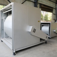 Ventilateur centrifuge à pales courbées vers l'arrière, insonorisé et haute pression, modèle HTFC-IV-28D, pour la ventilation des salles blanches (ODM/OEM)