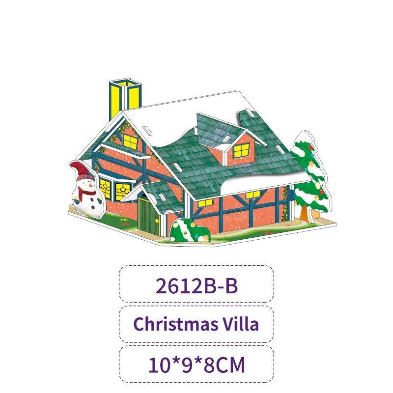 2612B-B Villa navideña