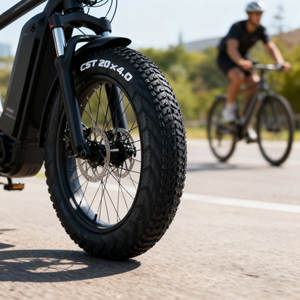 Neumático de Bicicleta Eléctrica de 20*4.0 para Montaña, Nieve y Carretera, de Goma Resistente, Todoterreno, Impermeable, 20*4 4.9, Antideslizante, Urbano - Product Image 3