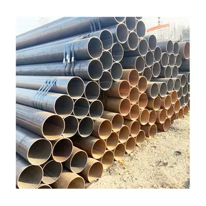 Straight Seam Welded Steel Tubes ERW Carbon Steel Pipes LSAW Steel Pipe