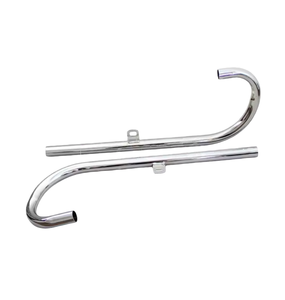 Tubos de Escape Retro Metálicos Nuevos de 24 HP para Motocicleta con Sidecar Ural K750 M1 M72 R71 R12 Dnepr MT12 CJK750 - Product Image 2