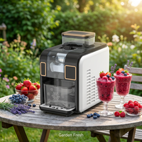 Machine à smoothies glacés électriques pour fêtes estivales – Ajoutez n'importe quel jus ou soda |   Barbecue d'extérieur pour la maison, utilisation rapide et facile
