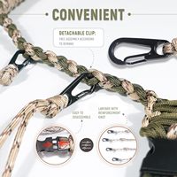 Appel de canard Yongxiang avec cordon, haut-parleur intégré de 35 W, amovible, tressé à la main, camouflage, paracorde 550LB, nylon véritable de qualité supérieure, appels de chasse