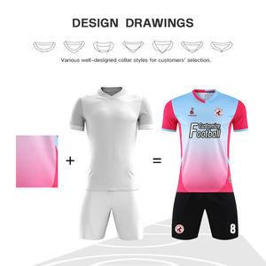 Унисекс зимние Летние Осенние футбольные майки для взрослых с тепловым принтом с индивидуальным логотипом с коротким рукавом 100% полиэстер стрейч быстросохнущие - Product Image 6