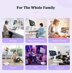 21.5 inch màn hình cảm ứng 8-core CPU Android 128GB được xây dựng trong pin với được xây dựng trong máy ảnh thông minh di động <span class=keywords><strong>TV</strong></span> di động xoay màn hình - Product Image 6