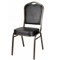 Chaise d'événement en métal d'usine durable de haute qualité empilable pour l'utilisation d'entrée d'appartement d'hôpital