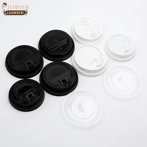 Paper Cup Lid Pp Disposable100% Compostable Paper Cup Lid Cover Disposable Plastic Lids With Cups