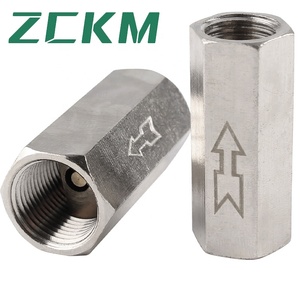 Nóng bán 1/8 "1/4" 3/8 "1/2'' CV Brass kiểm tra Van cho máy nén khí không trở lại một cách kiểm tra van với chèn - Product Image 6