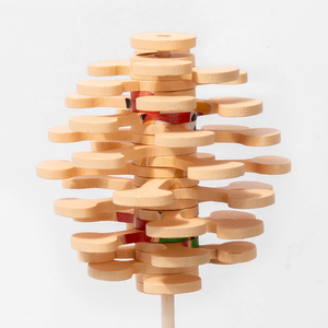 CPC CE-<span class=keywords><strong>Spiral</strong></span> Tree - Piruleta Giratoria de Madera con Secuencia de <span class=keywords><strong>Fibonacci</strong></span>, Juguete Infantil Interesante para Aliviar el Estrés - Product Image 4