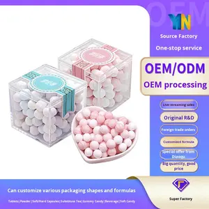 Bala de Mascar Kiss <span class=keywords><strong>Candy</strong></span> Gummy com Extrato de Rosa, Lichia, Jasmim e Menta Fresca - 5 Fragrâncias Diferentes para Hálito Duradouro - Caixa 45g - Product Image 2