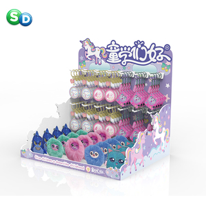 Cầu Vồng Ngựa Loạt Pop Pdq Hộp Truy Cập Giấy <span class=keywords><strong>Pallet</strong></span> Móc Treo Sàn Đứng Đồ Chơi Hiển Thị Các Tông Đứng - Product Image 4