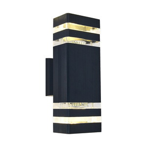 Produttore cinese di alta qualità lampada da parete esterna impermeabile Ip65 classico ABS Villa cancello corridoio recinzione giardino luce da parete - Product Image 6