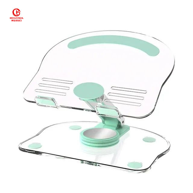 360 Degree Tablet PC Mobile Phone Bracket Plastic Non-slip Holder Rotating Foldable Lazy Floor Stand Desktop Mobile