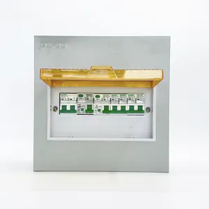 PZ30 10 Way Metal Electrical Materials Distribution Box for Outdoor Indoor with Circuit Breaker