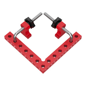 Pince <span class=keywords><strong>de</strong></span> fixation d'angle droit en alliage d'aluminium pour le travail du bois, outil <span class=keywords><strong>de</strong></span> menuisier DIY OEM, bloc en L, garantie 1 an - Product Image 2