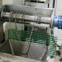 Machine automatique de décapage de bétail d'équipement de dissimulation hydraulique de vache pour l'abattoir