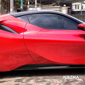 Aulena Dry Body Kit karbon Splitter depan belakang Spoiler diffuser bumper sisi rok aksesoris Body Kit untuk Ferrari SF90 - Product Image 1