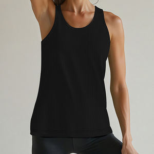 Débardeur de sport pour femme, nouveau style, dos ouvert, coupe ample, léger, respirant, anti-transpiration, séchage rapide, pour marathon et fitness - Product Image 5