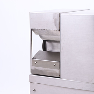 Presse à jus de canne à sucre électrique professionnelle à 4 rouleaux en acier inoxydable, facile à nettoyer, pour usage commercial - Product Image 3