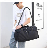 Sac de sport et de voyage grand format 40L, imperméable, léger, souple, tendance, avec compartiments sec/humide, écologique et antivol