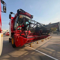 Moissonneuse-batteuse robuste JIARUN pour maïs, blé, riz, automotrice, avec têtes interchangeables de 2500 mm