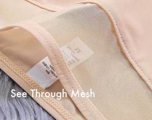 Kadın seksi dantel tanga iç çamaşırı düşük katlı Ultra yumuşak nefes buz ipek külot ile ince şerit oymak ve örgü See Through - Product Image 3