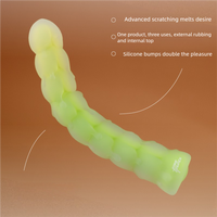 Vibromasseur vaginal et anal étanche en silicone à 10 fréquences, bâton de masturbation pour femme, masseur dildo gay, jouet sexuel pour adulte