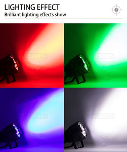 Professionnel Dmx 512 Stage Light Rgbw Uv Auto Par Professional Lights For Events <span class=keywords><strong>Lu</strong></span> Wash Lighting For party - Product Image 5