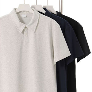 Polo antibactérien Sorona 7A 240G T-shirt à manches courtes de couleur unie - Product Image 4