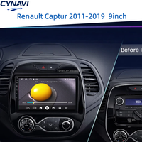 CYNAVI Renault Captur 9'' 2011-2019 Navigation GPS Android Auto Stéréo Autoradio avec WiFi pour écran RGB Montage sur tableau de bord