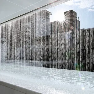 2024 Latest Design Water Dancing Fountain Indoor Waterfall Curtain