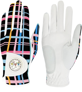 Gants de golf professionnels pour hommes, respirants, en cuir véritable, antidérapants, avec sangle de poignet réglable, accessoires de golf pour l'extérieur - Product Image 1