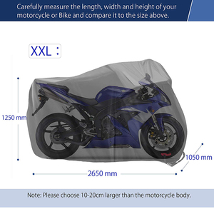 Copertura per Moto di Alta Qualità Nuovo Design Antipolvere e Impermeabile 210D - Product Image 2