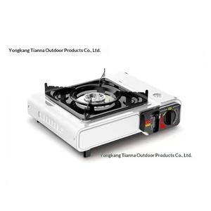 Fornello a <span class=keywords><strong>Gas</strong></span> Portatile in Acciaio Inox per Esterni con Dispositivo di Accensione per Hot Pot, Barbecue, Cucina, Uso Domestico e Alberghiero - Product Image 4