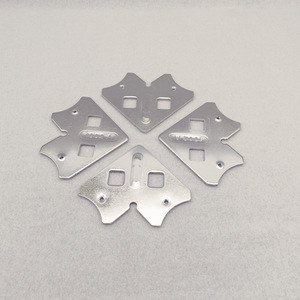 Aluminum Frame Corner <b>Brackets</b> 5 Mm Thick Standard Triangle <b>Bracket</b> <b>Silver</b> Hardware Accessories - Product Image 2