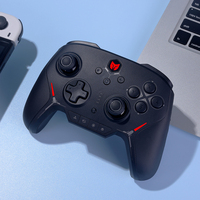 Manette sans fil Mecahanic Elite pour Nintendo Switch/PC, connexion double mode, manette de jeu Joysctik avec support de charge RGB