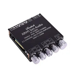 XY-S100H 50Wx2+100W 2.1 Channel Amplifier Board Audio Module Stereo APP Control HIFI Speaker Subwoofer Kit