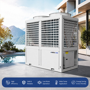 Bomba de <span class=keywords><strong>Calor</strong></span> <span class=keywords><strong>Aire</strong></span>-Agua Monobloque R290 con Inversor DC Completo de 10kW 16kW para Clima Frío -28°C ° C para Calefacción por Suelo Radiante con Agua Caliente para el Hogar - Product Image 4