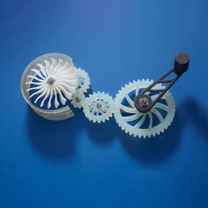 Tùy chỉnh 3D Dịch vụ in ấn vật liệu mới fabriation SLA in ấn ABS nhựa đen 3D in ấn các bộ phận - Product Image 2