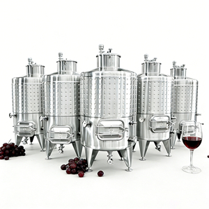 Serbatoio <span class=keywords><strong>di</strong></span> Fermentazione MICET 500L 1000L 2000L in Acciaio Inox per <span class=keywords><strong>Vino</strong></span> e Frutta, Attrezzatura per Cantine e Produzione <span class=keywords><strong>di</strong></span> Sidro - Product Image 1